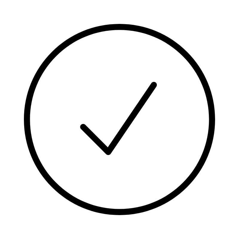 check icon white bg